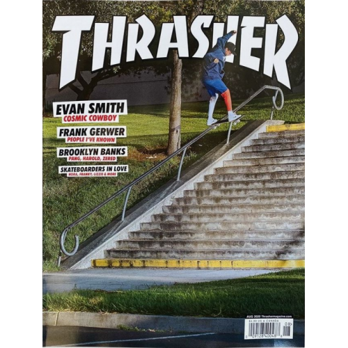 Časopis Thrasher Magazine August 2020