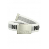 Pásek Nikita Shedir silver/white/black