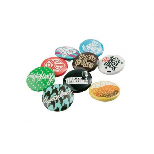 Placky Horsefeathers Buttons 9pack