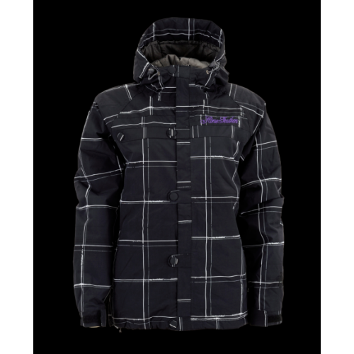 Bunda Horsefeathers Sagita Insulated black plaid