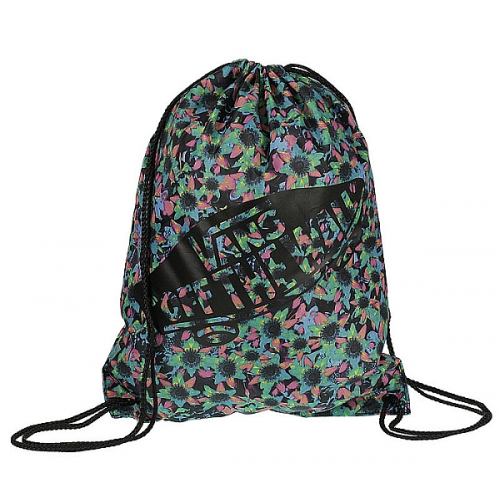 Vak Vans Benched Bag (floral mix) black/turquoise