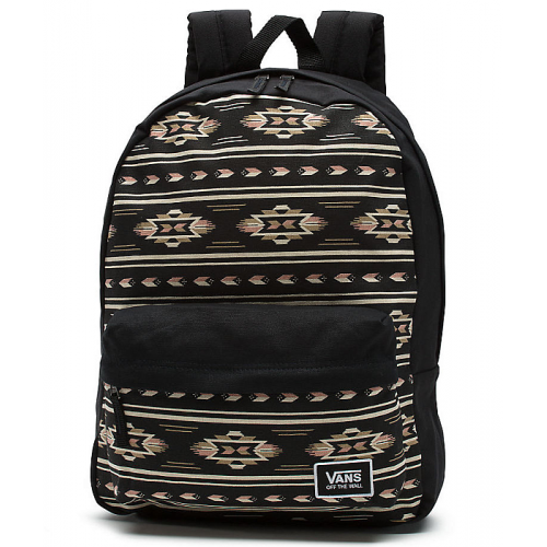 Batoh Vans Realm Classic Backpack black/mahogany rose