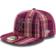 Kšiltovka New Era 5950 Plaider NY Yankees maroon/gray/scarlet