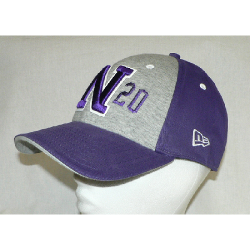 Kšiltovka New Era 19 N 20 purple/grey marl