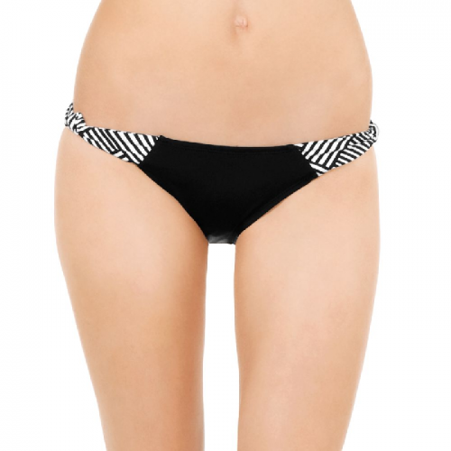 Plavky Volcom Knotty Not Full black