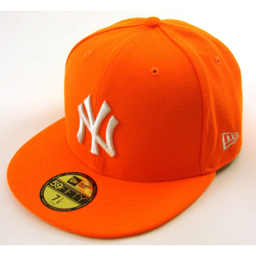 Kšiltovka New Era 5950 Basic NY Yankees hunterflame