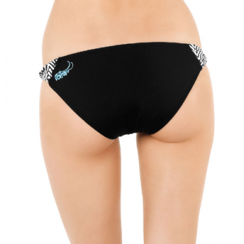 Plavky Volcom Knotty Not Full black