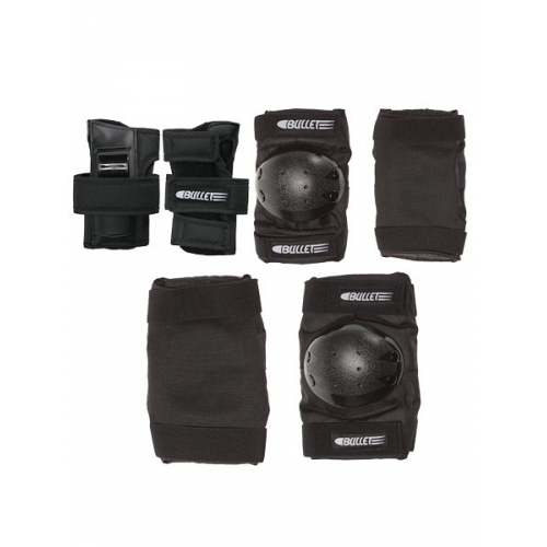 Chrániče Bullet Safety Gear black Jr.