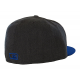 Kšiltovka New Era 5950 Pop Tonal NY Yankees heather graphite/blue