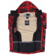 Bunda Sessions Rebellion red plaid