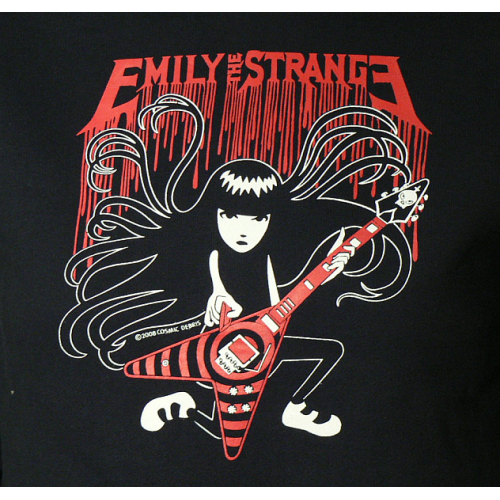Mikina Emily the Strange Emily Rocks black