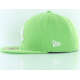 Kšiltovka New Era 5950 Atlanta Braves lime