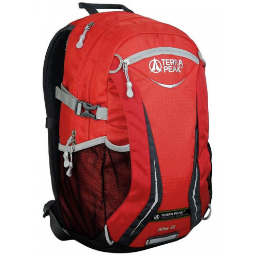 Batoh Terra Peak Elite 25 bright red/dark red