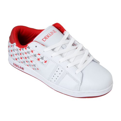 Boty Dekline Logan white/red/black