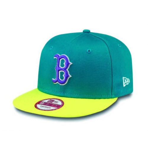 Kšiltovka New Era 950 Tricol Basic Boston Red Sox teal/yellow