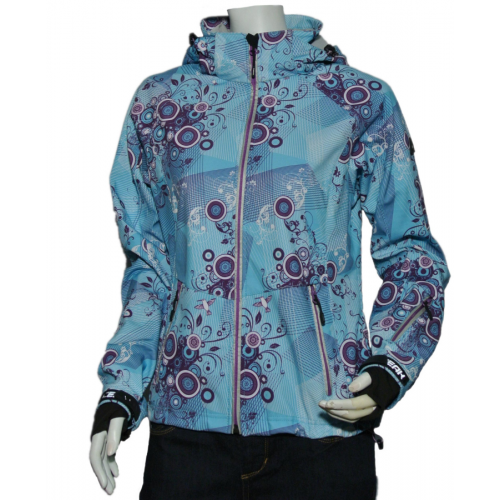 Bunda IcePeak Nia 54824 softshell light blue