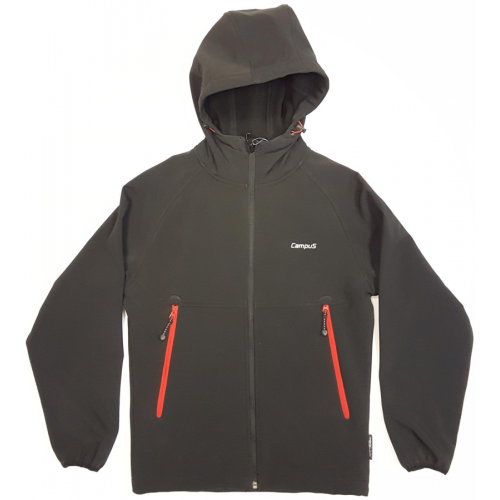 Bunda Campus Tores Junior softshell black