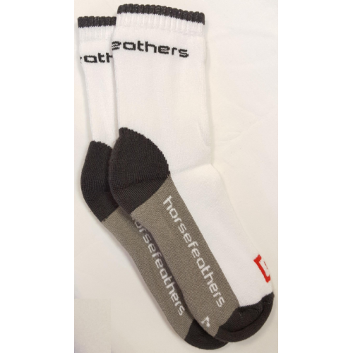Ponožky Horsefeathers Prep white