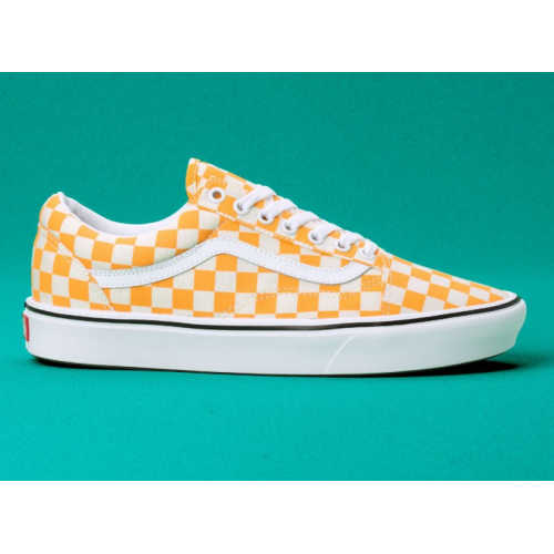 Boty Vans ComfyCush Old Skool (Checker) zinnia/true white