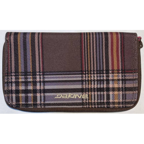 Peněženka DaKine Checkbook brown plaid