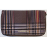 Peněženka DaKine Checkbook brown plaid