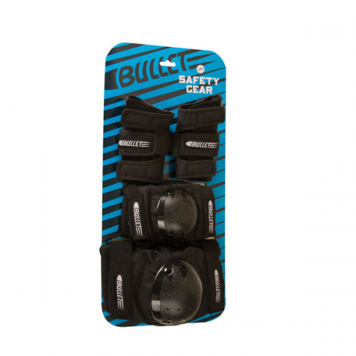 Chrániče Bullet Safety Gear black Jr.